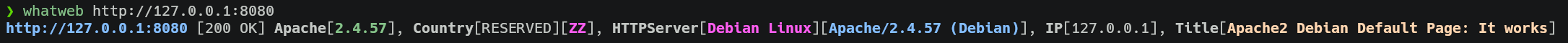 Enumeración del servicio HTTP