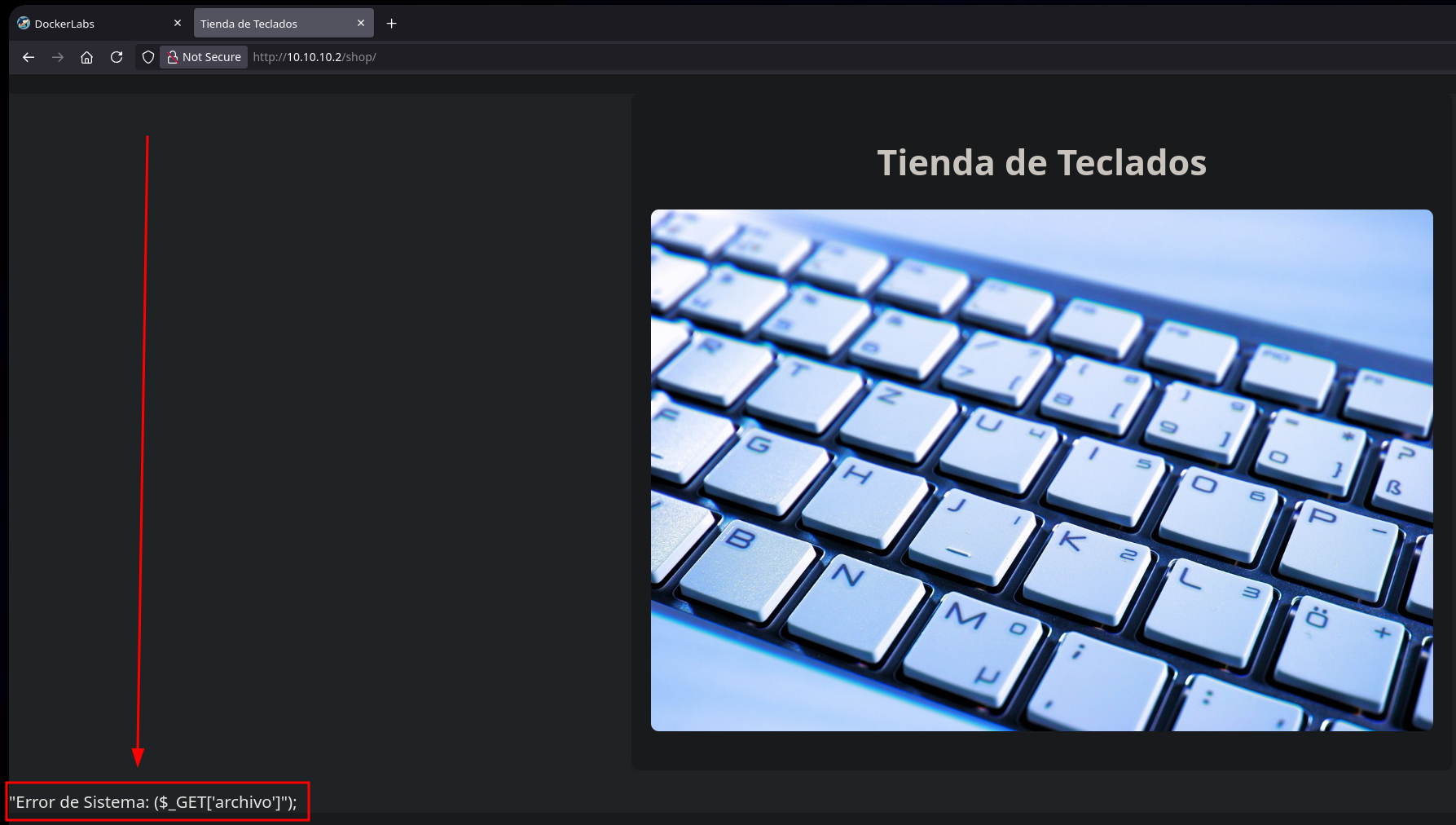 Enumeración del servicio HTTP