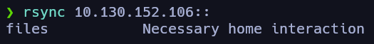 Enumeración de Rsync