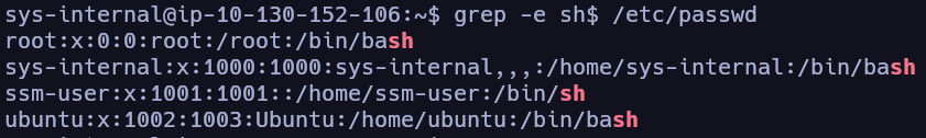 Enumeración local