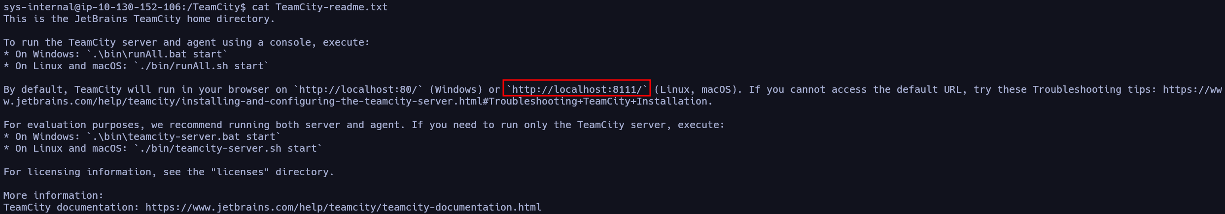 Enumeración local