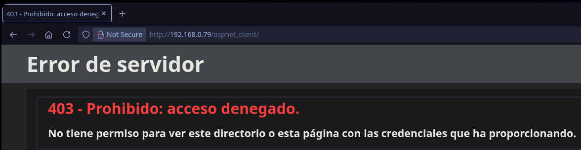 Enumeración de servicio HTTP
