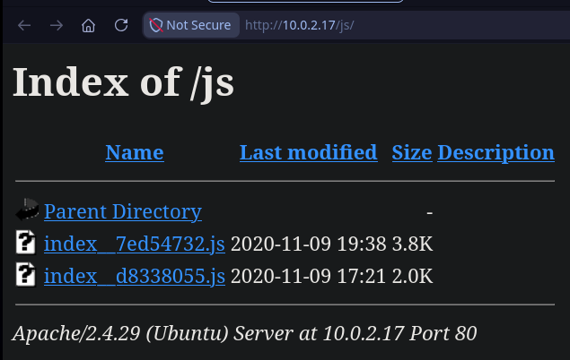 Enumeración de servicio HTTP
