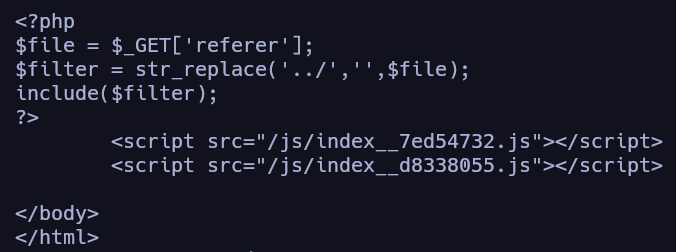 ¿Función str_replace para sanitizar potencial **LFI**?