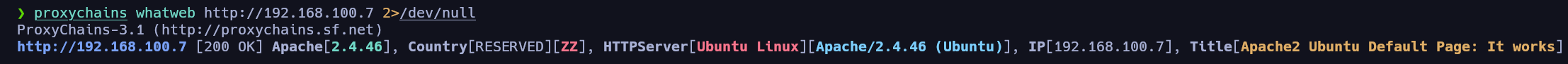 Enumeración de servicio HTTP